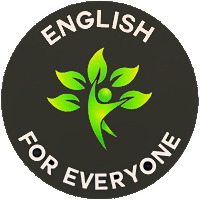 Logo of English for everyone school that looks like a tree